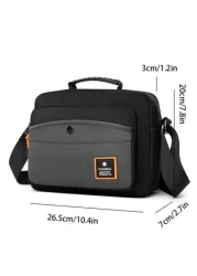 ChicCrossBag UrbanVoyagerSatchel CanvasAdventureCrossbody StylishCommuteMessenger In Grey