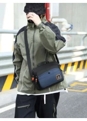 1PC Shoulder Bag Fashion Young Men s Crossbody Bag Men s Business Travel Shoulder Bag Casual Crossbody Bag Oxford Cloth Hand Held Men s Shoulder Bag Men s Backpack Niche Briefcase