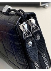 Fashionable Simple Versatile Wallet Casual Travel Shopping Bank Card Holder Wristlet Clutch Bag For Men