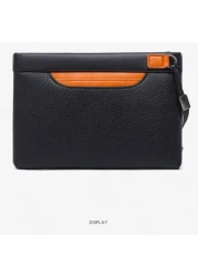 Men s Fashion Handbag Wallet Vintage Casual Style Simple Design For Daily Commute Long Envelope Style Multi Pocket Design For Small Items Card Slots Suitable For Smartphone Keys Coins Business Card Ho