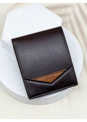 HOVI S Men s Slim Fashion Short Wallet New Stylish Lightweight Compact Casual Wallet For Youth And Students Ultra Thin Portable Design