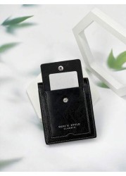 HOVI S Men s Short Wallet Casual Fashion Retro Wallet For College Students Business Youth New Multi Card Slot Color Block Design