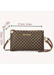 Men Women Multi Pocket Hand Carry Shoulder Bag Suitable For Shopping Dating Perfect Holiday Gift