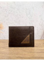 HOVI S Men s Short Wallet Large Capacity Multi Card Holder Ideal Graduation Gift Boyfriend Gift And Father s Day Present
