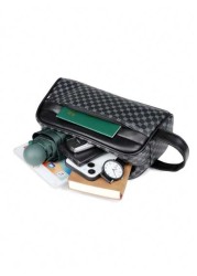 Men s New Fashion Handbag Clutch Bag Business Keychain Coin Purse Multi Function Wristlet