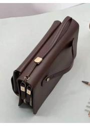 KAIDUCH Fashion Vintage Clutch Purse Casual Large Capacity Double Zipper Handbag Cell Phone Bag Card Organizer Wallets Card Cases Money Organizers Clutch Handbag Wristlet Work Weekend Travel Camping S