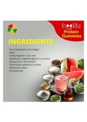Freelife Watermelon Flavour Protein Gummies, 32g