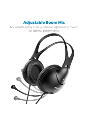 Philips EasyChat Wired Over-Ear Headphones SHM1900 Black