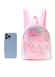 ظهر الطفل الناعم القابل للتعديل المصنوع من القماش الناعم المطبوع الصغير ذو النمط الجديد الفتيات المزين بالنج