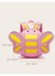 Cartoon Bee Design Backpack Cute Kid s School Bag