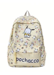 Sanrio 1pc Hello Kitty Kuromi Cinnamoroll My Melody Cartoon Backpack Cute Daily Bag Cat Cartoon Anime Storage Bag Women Casual Travel Commuting Backpack Makeup Bag Holiday Organizer Large Capacity Cos