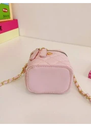 Bow Design Girls Mini Chain Strap Versatile Chic Shoulder Bag