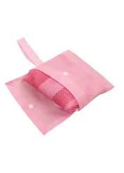 قطعة واحدة شبكية حقيبة شاطئ للأطفال في الصيف، تصميم مقاوم للماء لتخزين لعب الرمل، حقيبة منظمة لأدوات الحفر في