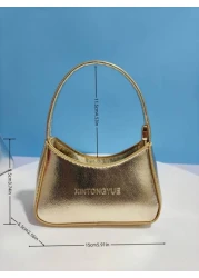 حقيبة يد موضة للبنات ،حقيبة هلال جديدة ، حقيبة تحت الإبط صغيرة للبنات، حقيبة أميرة عصرية ، محفظة صغيرة للبنات