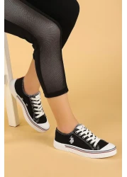 U.S. Polo Assn. حذاء بولو للجنسين من الكتان Zb