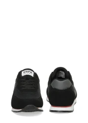 U.S. Polo Assn. حذاء رياضي رجالي أسود من FERLAND 3FX