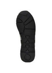 Guess حذاء فانو الرياضي الجلدي للرجال