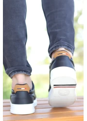 U.S. Polo Assn. حذاء رياضي مريح للرجال باللون الأسود