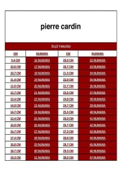 Pierre Cardin حذاء رياضي رجالي من الجلد باللون الأبيض PC-32722