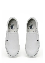 U.S. Polo Assn. White Men's Slip On - JACK 3FX