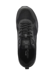 Slazenger حذاء Gaın Ga Sneaker للرجال باللون الأسود/الرمادي الداكن
