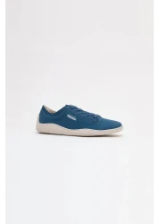 Vaneda حذاء رجالي من الكتان المريح V-Barefoot - أزرق نيلي 1383