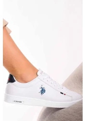 U.S. Polo Assn. حذاء يو اس بولو اسن فرانكو B7 للرجال رياضي كاجوال Usp0015 أبيض