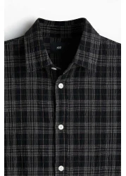 H&M Loose Fit Textured shirt
