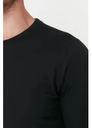  Collection Anthracite Melange-White-Black Regular/Normal Fit 3 Pack 100% Cotton T-Shirt Tmnaw21Ts0197