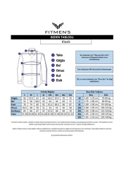 Fitmens قميص رجالي كلاسيكي بأكمام طويلة من القطن والكتان مع صندوق هدايا Fs- 001261 - بيج