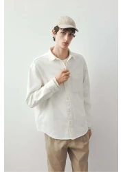 H&M Loose Fit Denim shirt