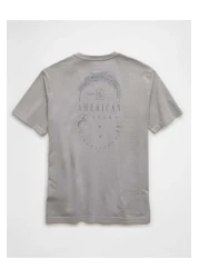 American Eagle تي شيرت Ae Maui جرافيكي بأكمام قصيرة