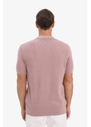 Defacto تي شيرت تريكو بأكمام قصيرة وياقة بولو من القطن بنسبة 100% E5866ax25sp