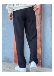 ElitWear New Season Comfortable Fit Stretchy Fabric Baggy Jogger Pants with Elastic Waist