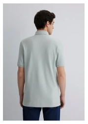 Mavi تي شيرت بولو أخضر بقصة ضيقة / مقاس نحيف 063247-70148