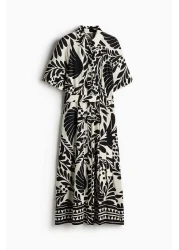 H&M Tie-belt Shirt Dress