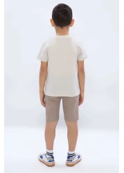 U.S. Polo Assn. بدلة برمودا للأولاد