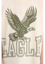 Defacto Boys' 2-Piece Set Printed Short Sleeve T-Shirt Shorts E8826A825Hs