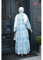 LOCCO Women's Katleya Model Dress Blue