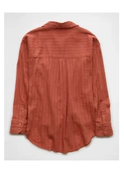 American Eagle قميص Ae Perfect بأزرار