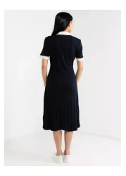 Tommy Hilfiger فستان بولو ألجودون ريب العضوي موديل 1985