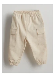 LC Waikiki Hooded Baby Boy Sweatshirt and Pants 2-Piece