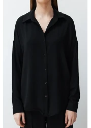  Collection Aerobin Black Shirt and Trousers Set - Twoss24Au00038