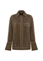 Nocturne قميص بتفاصيل خياطة