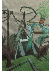 KAFT تي شيرت بتصميم عادي للجنسين - مستقيم