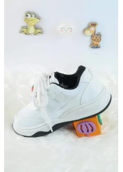 Moda Lime حذاء رياضي للأطفال للجنسين بتصميم خاص من Kuromi برباط وشريط فيلكرو