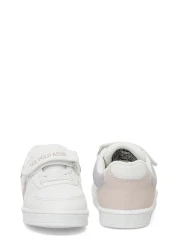 U.S. Polo Assn. حذاء رياضي للفتيات باللون الأبيض من Carren 5fx A 101952592