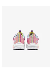 Skechers Purple Light Rainbow Cruisers Sports Shoes for Big Girls 303721 L