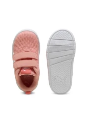 Puma Courtflex V3 Puma Wh Mesh Inf Pink Fruit - Stylist Shoes