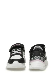 Kinetix Impala F 4Pr Black Girl's Sports Shoes